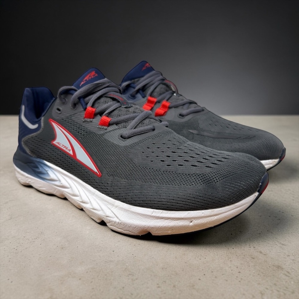 Altra Provision 7 Mens Size 10 Running Shoes Gray Blue Red AL0A7R6Z221